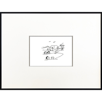 露天温泉　恥らう男1